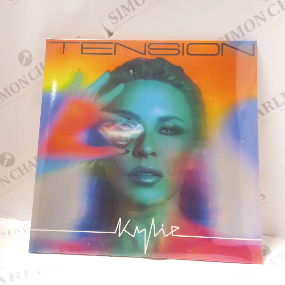 SEALED KYLIE MINOGUE TENSION EXCLUSIVE LIMITED EDITION GATEFOLD SILVER VINYL RECORD