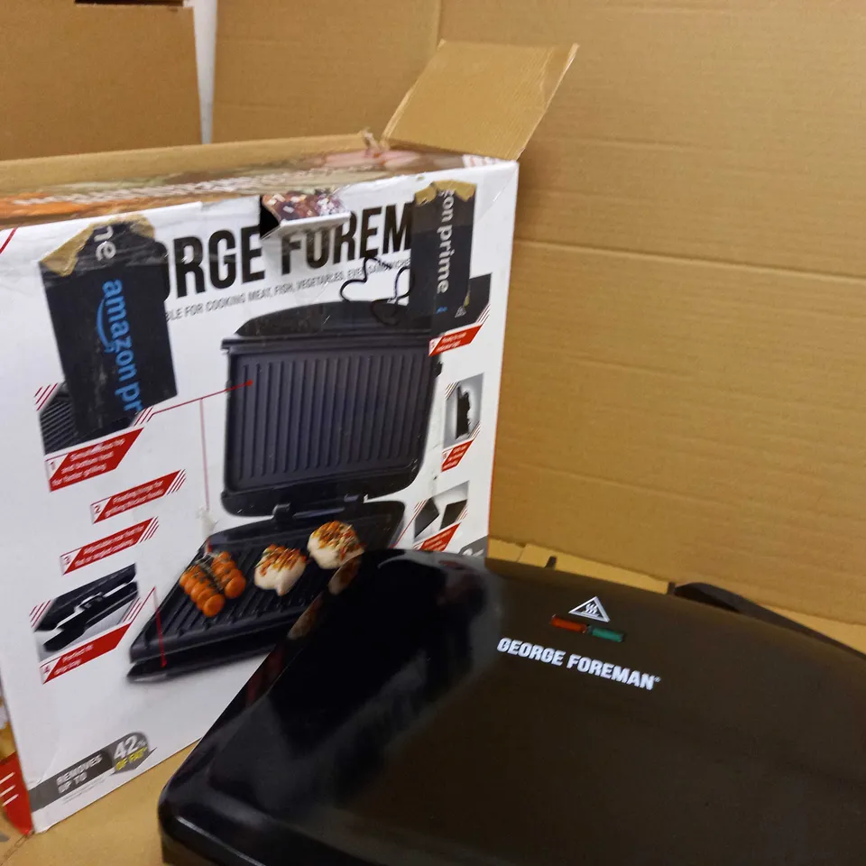 GEORGE FOREMAN FAT REDUCING GRILL