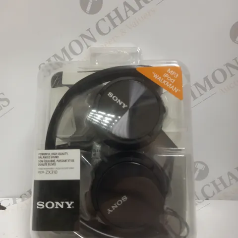 BOXED SONY MDR-ZX310 HEADPHONE, BLACK
