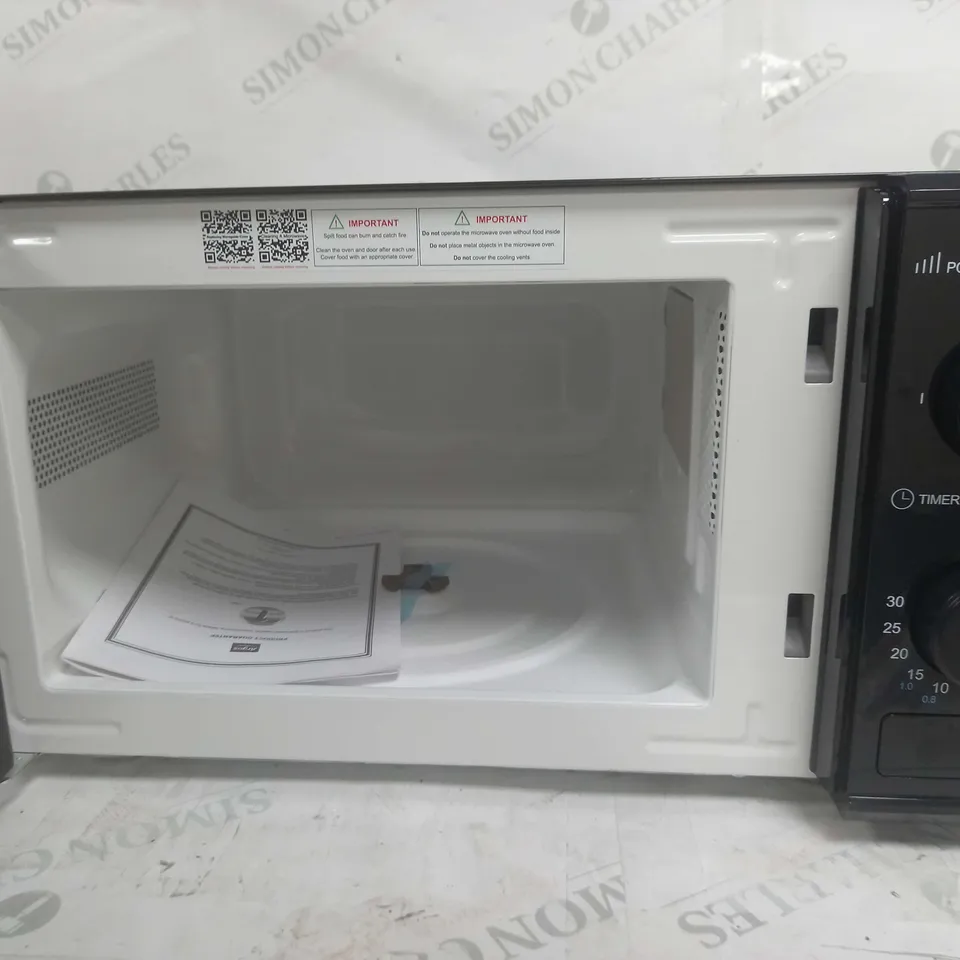 COOKWORKS 700W STANDARD MICROWAVE MM7 - BLACK