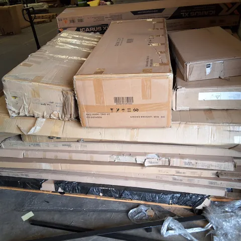 PALLET CONTAINING ASSORTED FLATPACK FURNITURE PARTS