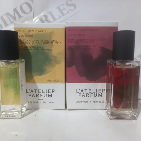 BOXED L'ATELIER PARFUM DUO SET (15ML)