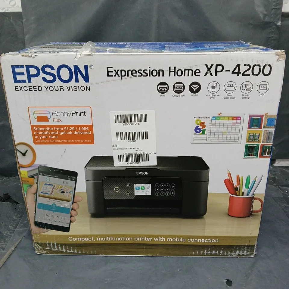 EPSON EXPRESSION HOME XP-4200 PRINTER