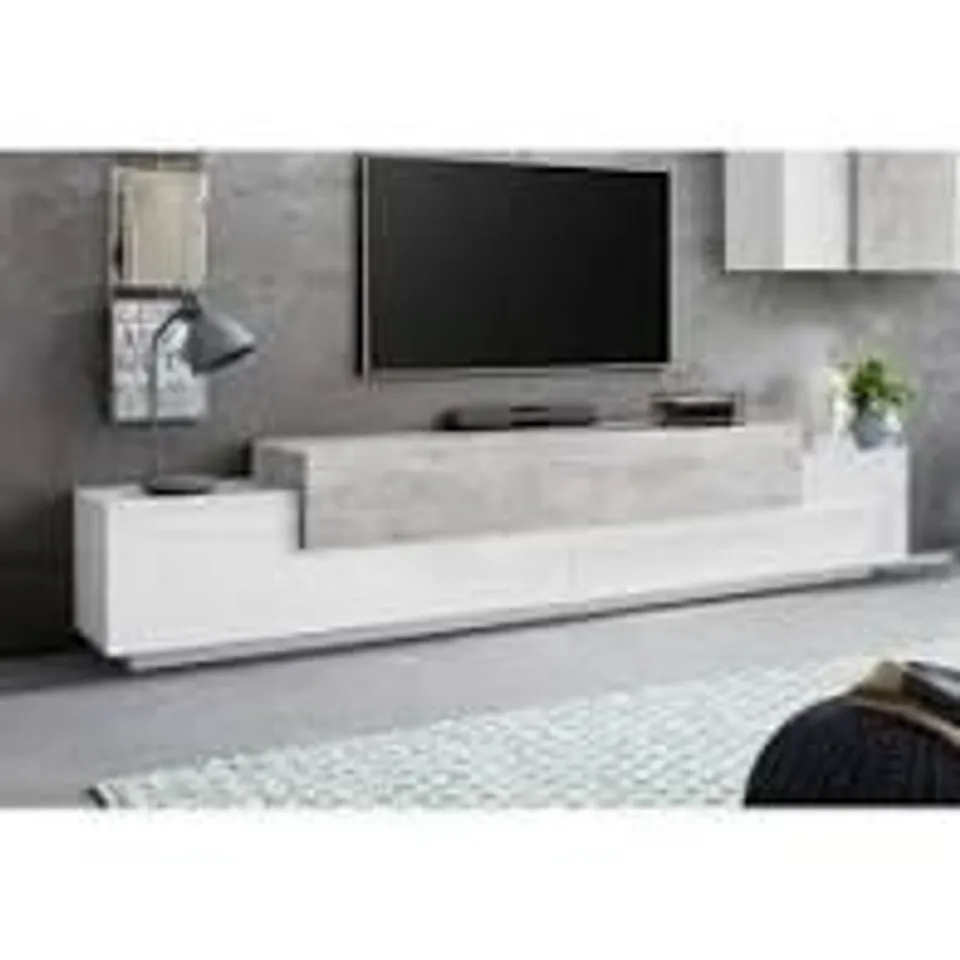BOXED CROFT TV STAND FOR TVS UP TO 78"