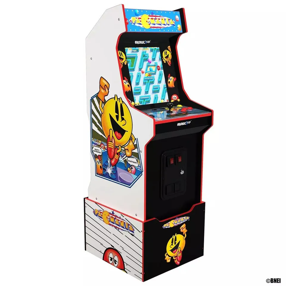 BOXED ARCADE 1UP PAC-MANIA 14-IN-1 WIFI LEGACY ARCADE MACHINE RRP £499.99