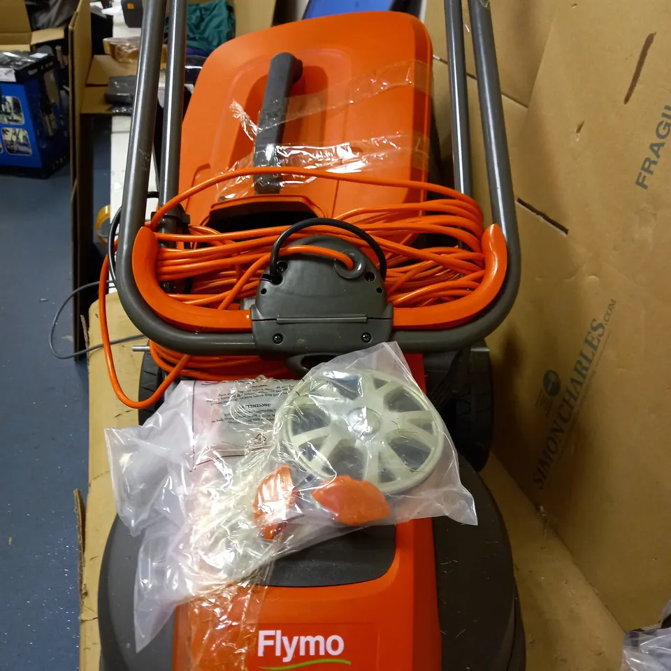 FLYMO SPEEDI-MO 360VC ELECTRIC ROTARY LAWNMOWER 