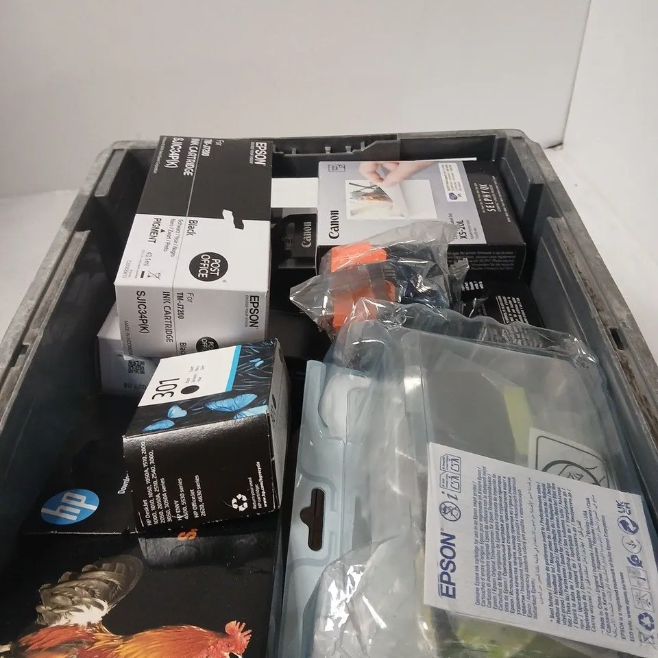 APPROXIMATELY 14 ASSORTED PRINTER INK CARTRIDGES
