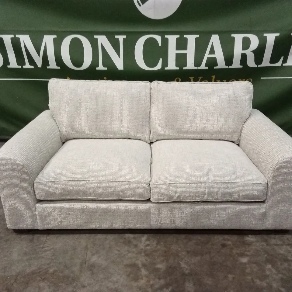 ARLO FABRIC 2 SEATER SOFA - NATURAL RRP £1099
