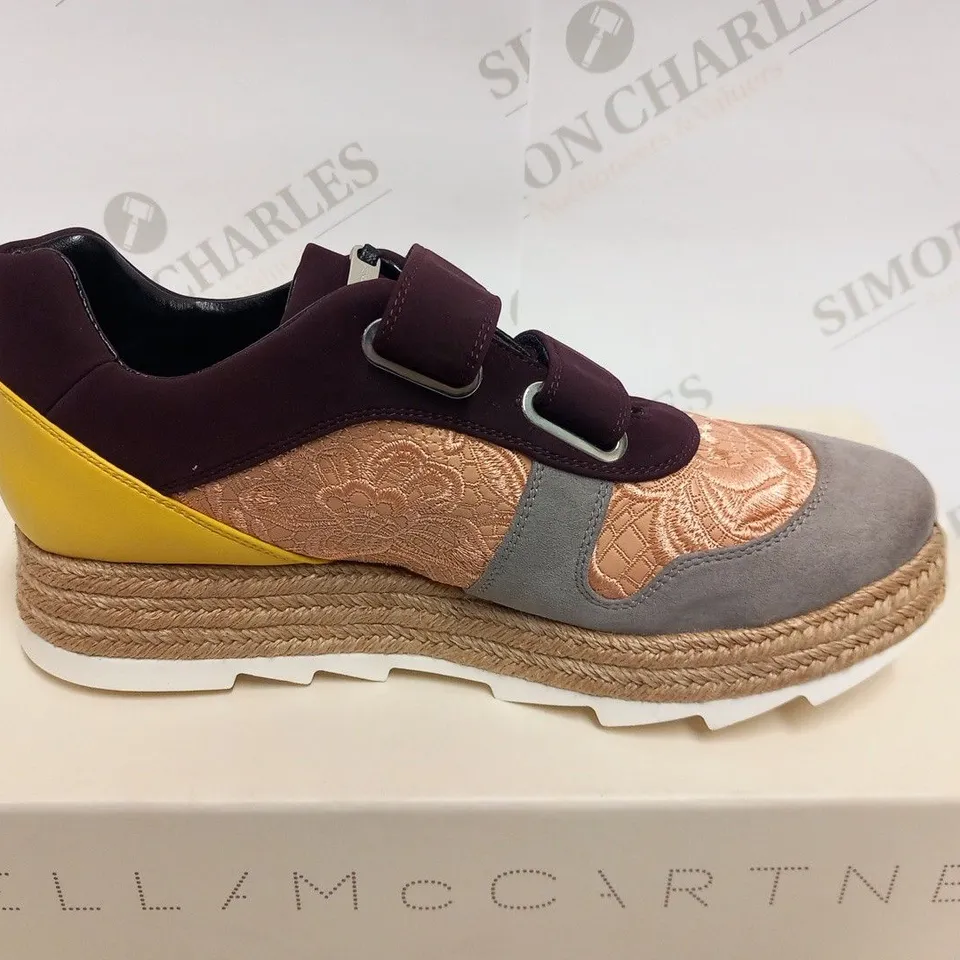BOXED PAIR OF STELLA MCCARTNEY SPORTS SHOW SIZE 36