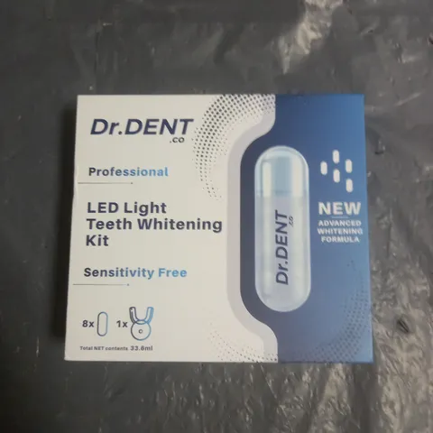 BOXED DR.DENT LED LIGHT TEETH WHITENING KIT