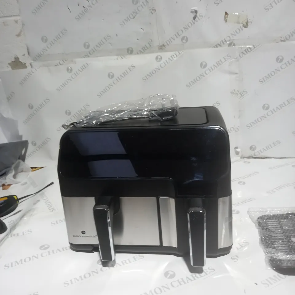 COOK'S ESSENTIALS 7.7L DUAL AIR FRYER 
