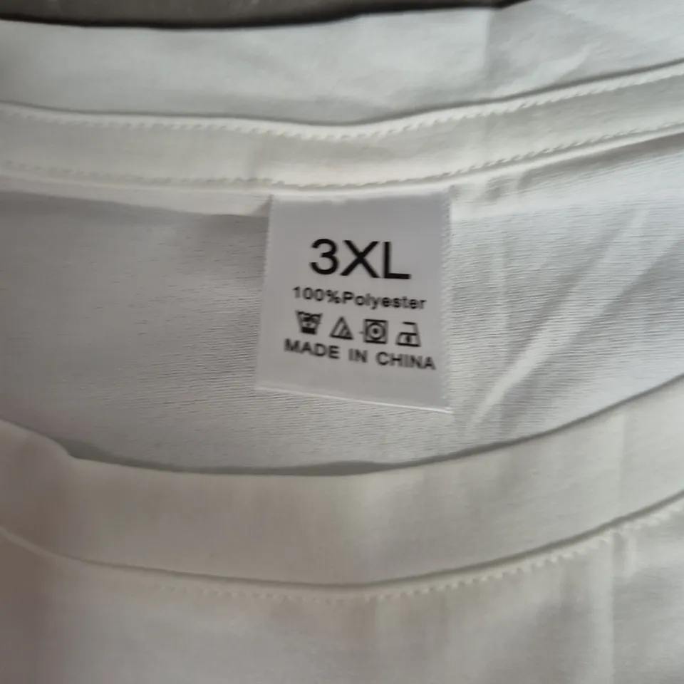 WHITE FOX STUDIO ESSENTIALS T-SHIRT – WHITE, 3XL