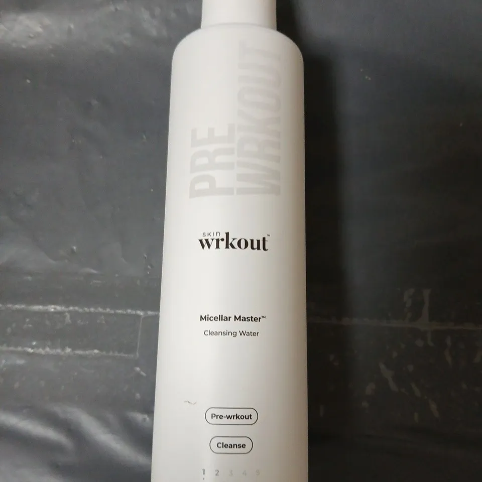 APPROXIMATELY 4 X SKIN WORKOUT MICELLAR MASTER CLEANSING WATER – PRE-WORKOUT