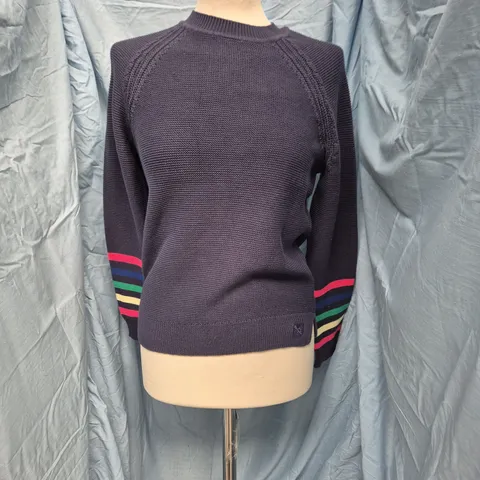 CREW CLOTHING NAVY KNIT JUMPER β UK 6 (WOMEN'S)