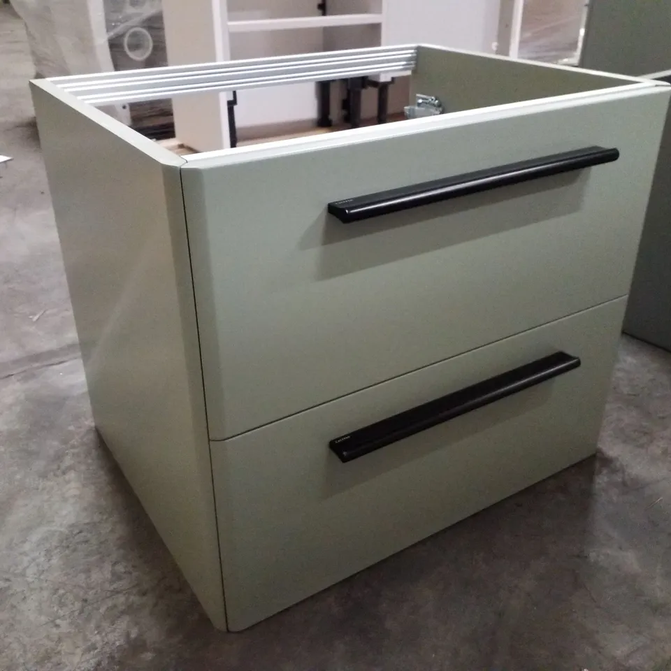 BRAND NEW 2 DRAWER VANITY UNIT - 600×450×500MM