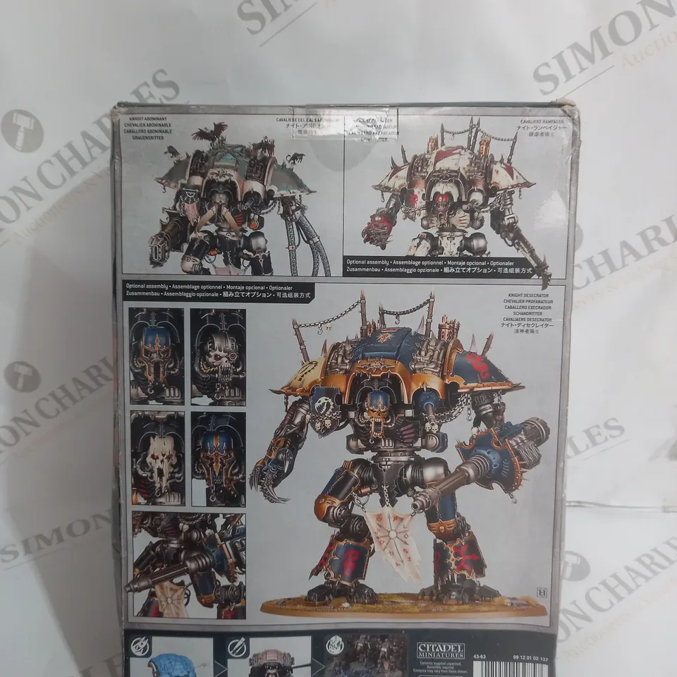 WARHAMMER 40000 CHAOS KNIGHTS: KNIGHT ABOMINANT