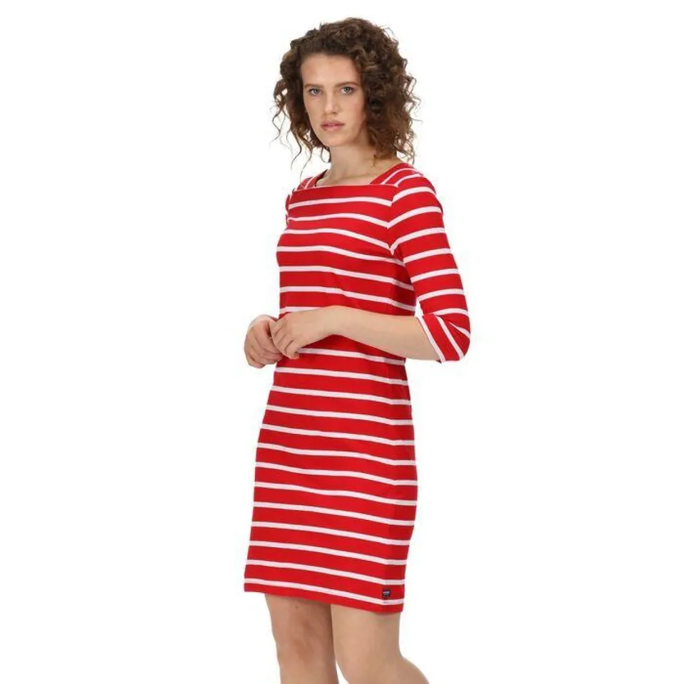 REGATTA PAISLEE TRUE RED WHITE STRIPE SIZE 14