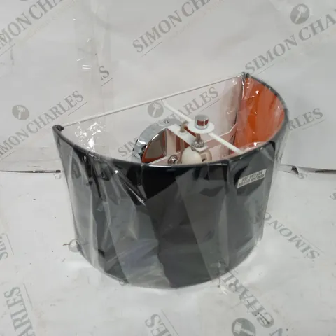 BOXED FIRSTLIGHT ZETA 1 LIGHT WALL WASHER IN BLACK/ORANGE
