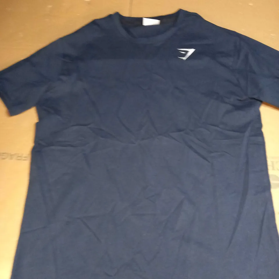 GYMSHARK LOGO WORKOUT SHIRT SIZE XS