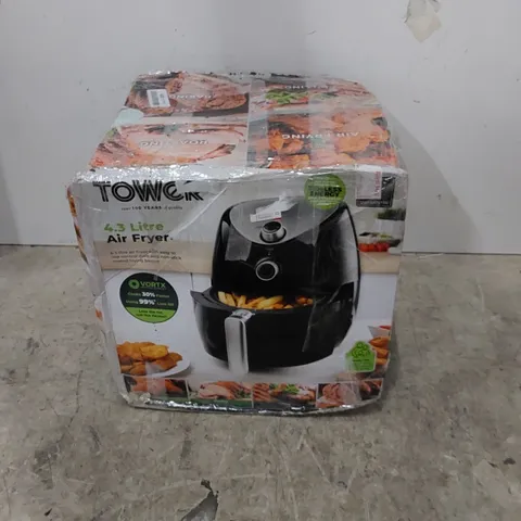 BOXED TOWER 4.3 LITRE AIR FRYER 