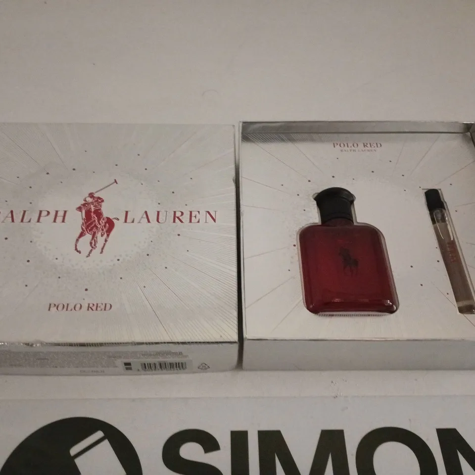 RALPH LAUREN POLO RED GIFT SET