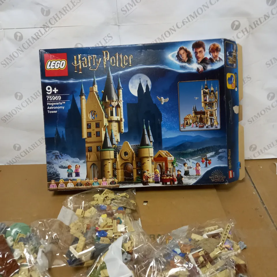 BOXED LEGO HARRRY POTTER HOGWARTS ASTRONOMY TOWER RRP £114.99