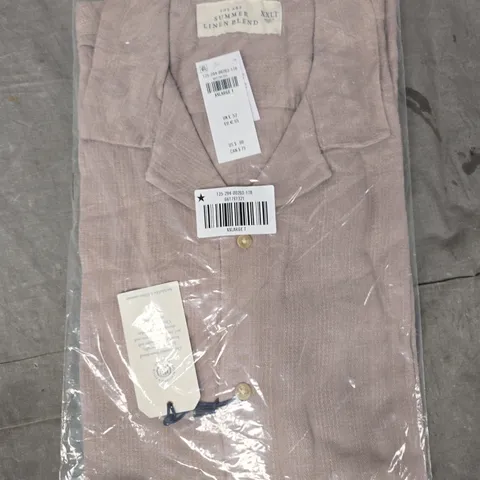 ABERCROMBIE & FITCH SUMMER LINEN BLEND TOP IN TAUPE SIZE XXLT
