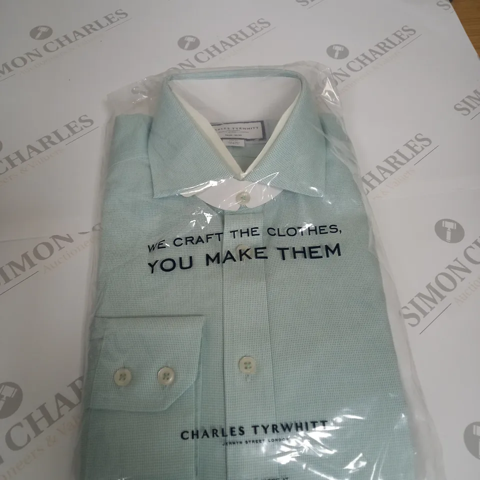 BAGGED CHARLES TYRWHITT SLIM FIT SHIRT 15/32"