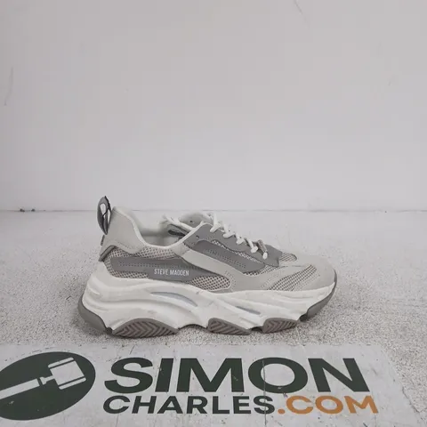 STEVE MADDEN TRAINERS β GREY/WHITE, WOMENβS ATHLETIC SNEAKERS - SIZE UNKOWN