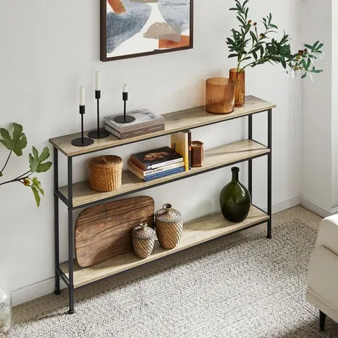 BOXED GENNOVIVA 120CM CONSOLE TABLE (1 BOX)