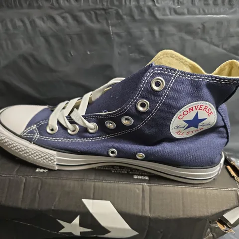CONVERSE ALL STAR HI NAVY BLUE – UNISEX UK 6 (US WOMEN 8, EU 39)