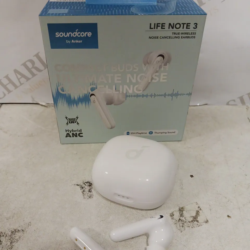 BOXED ANKER SOUNDCORE LIFE NOTE 3 COMPACT BUDS WIRELESS EARPHONES 
