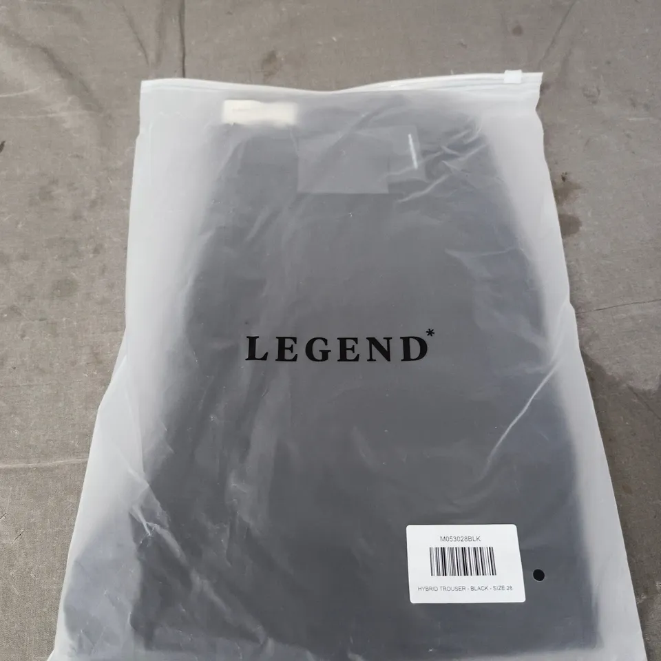 LEGEND HYBRID TROUSER - BLACK, UK 28