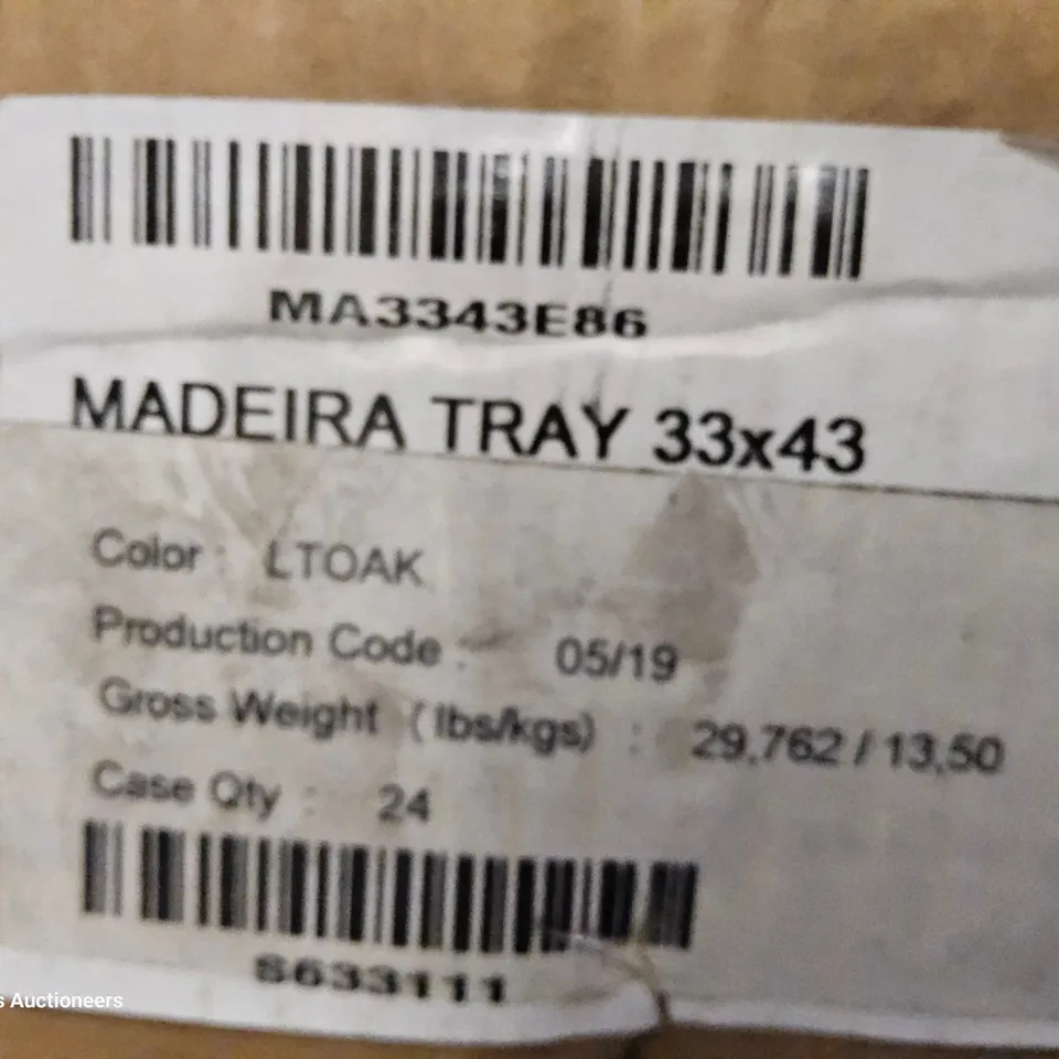 FOUR CASES OF ASSORTED CATERING SUNDRIES, INCLUDING, 144 × SMALL GREY MELAMINE BOWLS, MADEIRA TRAYS, RED RUBBER GLOVES, T SHIRTS, POTATOE PEELERS, TONGUES, 