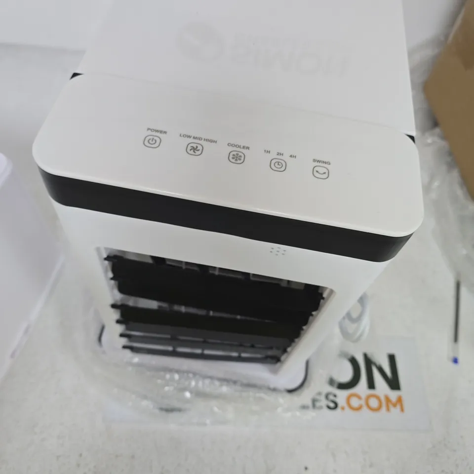 AIR COOLER / FAN, WHITE WITH TIMER & SWING FUNCTION