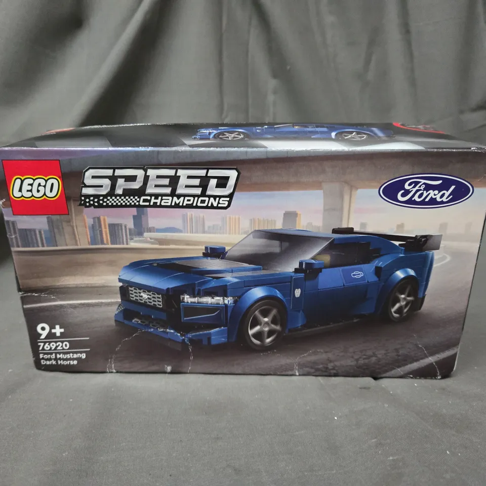 LEGO SPEED CHAMPIONS FORD MUSTANG DARK HORSE SPORTS CAR  RRP £39.99