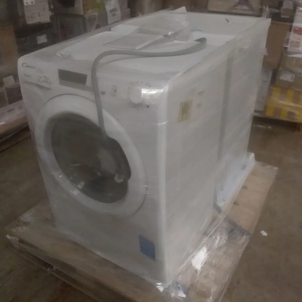 MIDEA FREESTANDING WASHING MACHINE 7KG WHITE AND CANDY ULTRA HCU1492DE FREESTANDING WASHING MACHINE
