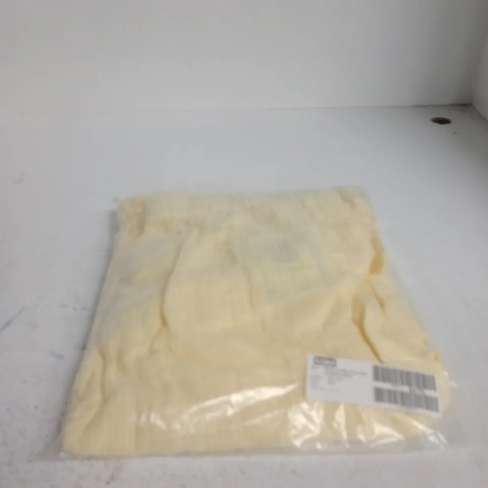 PIECES COTTON MAXI SKIRT – PASTEL YELLOW – UK 20 (XXL) – WOMEN'S CLOTHING