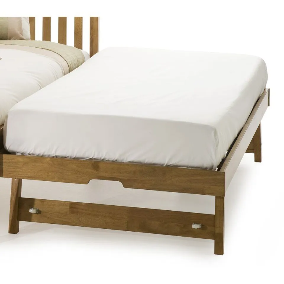 BOXED MADELEINE TRUNDLE UNIT - HONEY OAK FINISH (BOX OF 2)