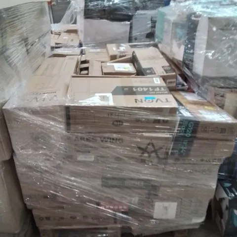 PALLET TO CONTAIN A LARGE QUANTITY OF WALL MOUNTED BRACKETS 