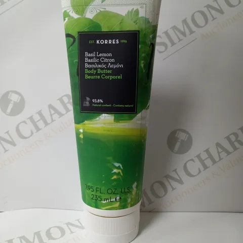 KORRES BASIL LEMON BODY BUTTER 235ML