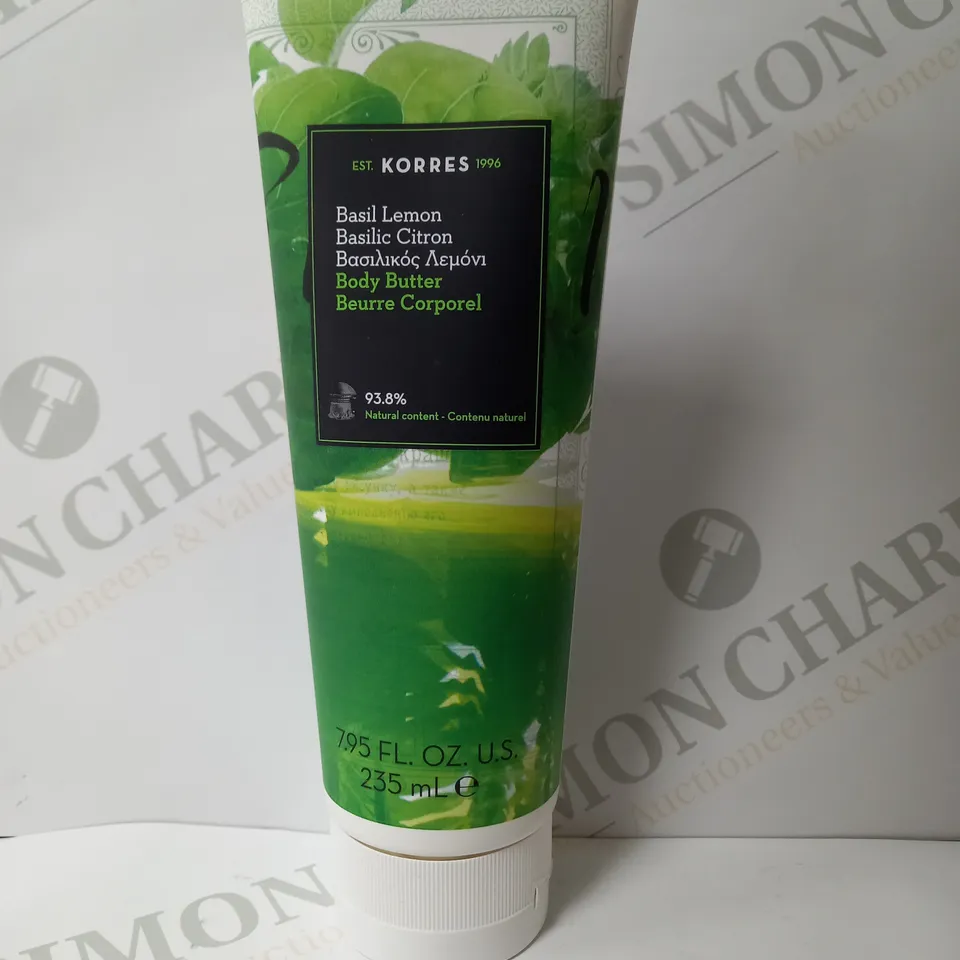 KORRES BASIL LEMON BODY BUTTER 235ML