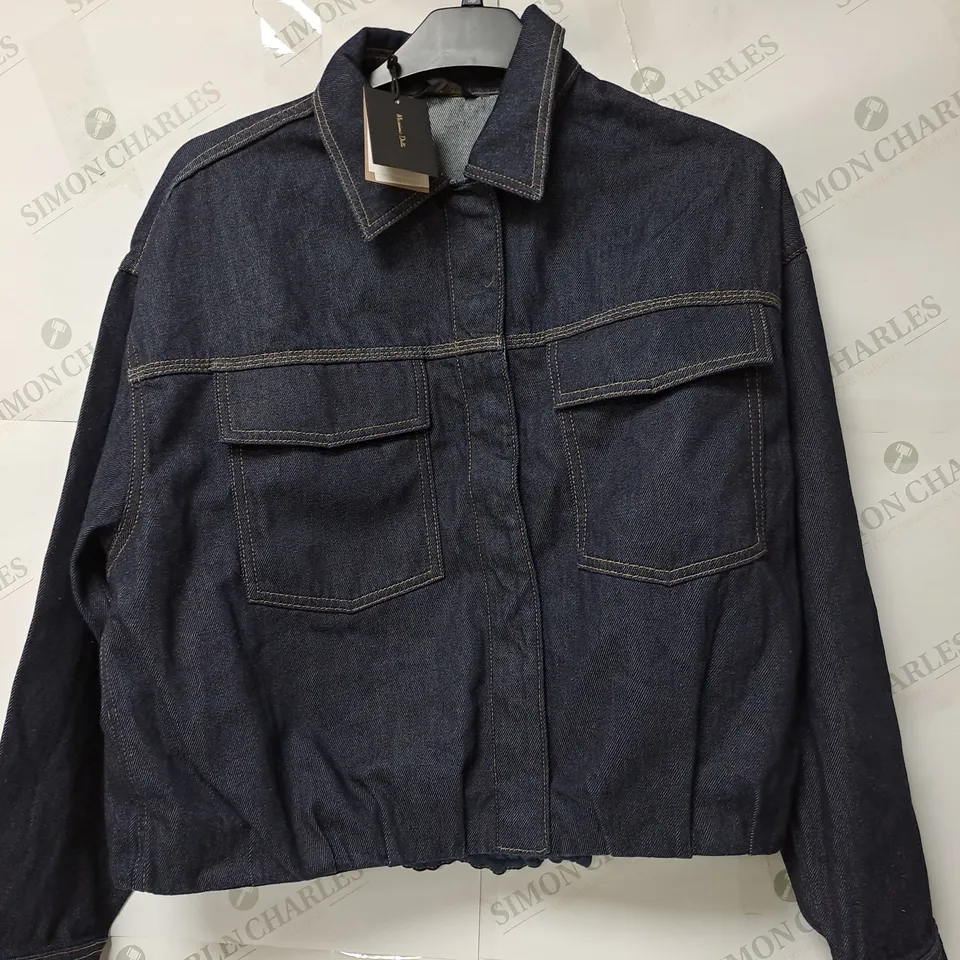 MASSIMO DUTTI DEMIN JACKET - EUR LARGE