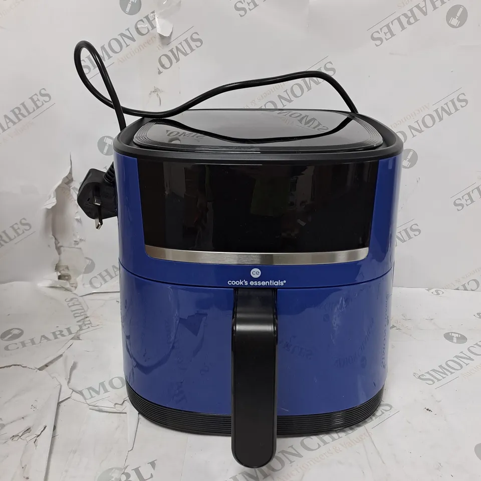 BOXED COOK'S ESSENTIALS 4L AIR FRYER IN NAVY