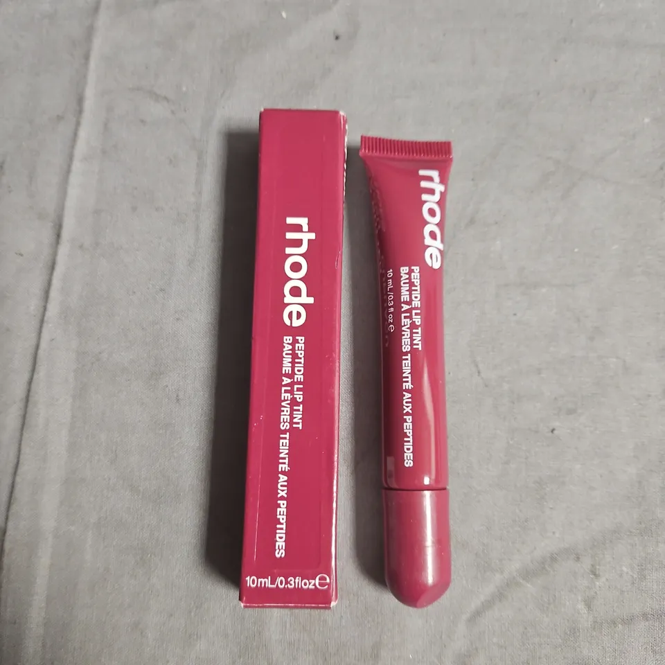BOXED RHODE PEPTIDE LIP TINT – RASPBERRY JELLY, 10ML