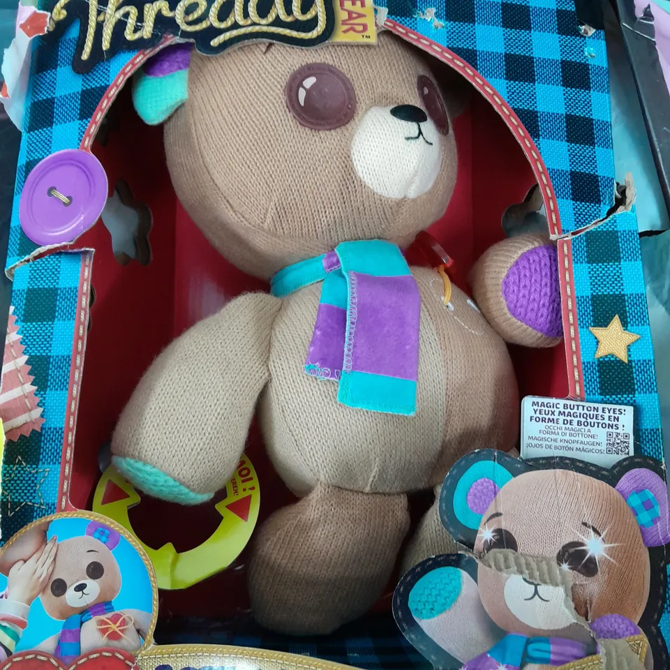 THREADY BEAR INTERACTIVE TOY  RRP £59.99