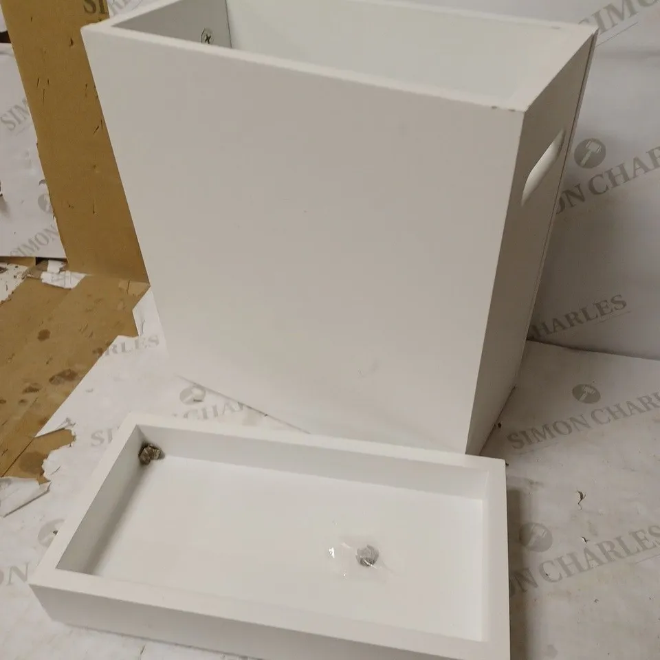 JOHN LEWIS STORAGE BOX WITH TRAY