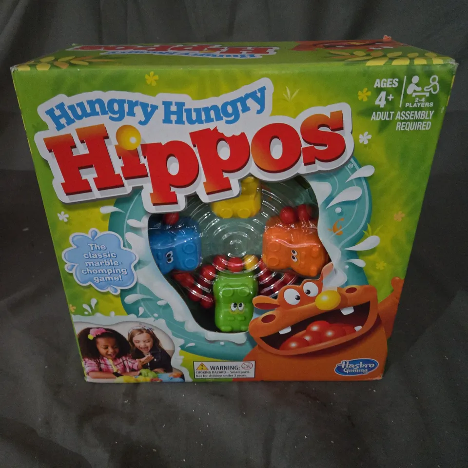 BOXED HASBRO ELEFUN & FRIENDS HUNGRY HIPPOS GAME RRP £24.99