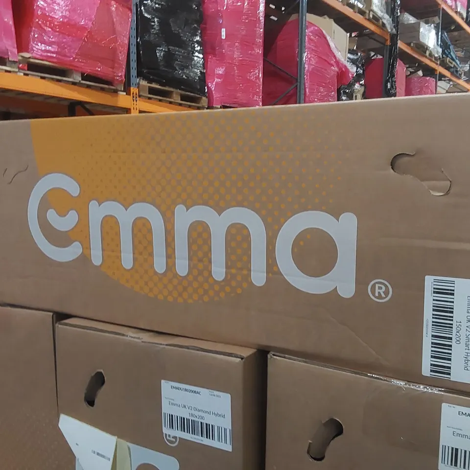 BRAND NEW BOXED EMMA UK V2 SMART HYBRID 150 x 200CM KING SIZE MATTRESS 