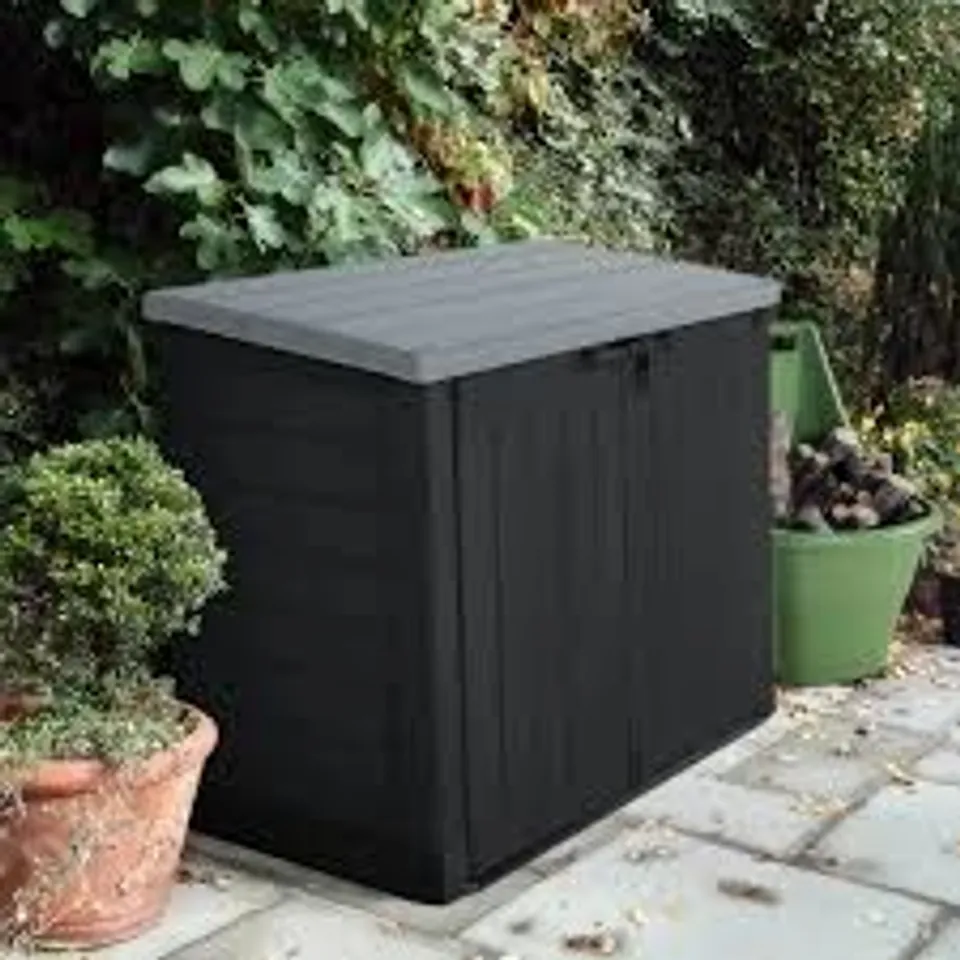 BOXED STORE IT OUT MAX 1200L STORAGE BOX - BLACK (1 BOX)